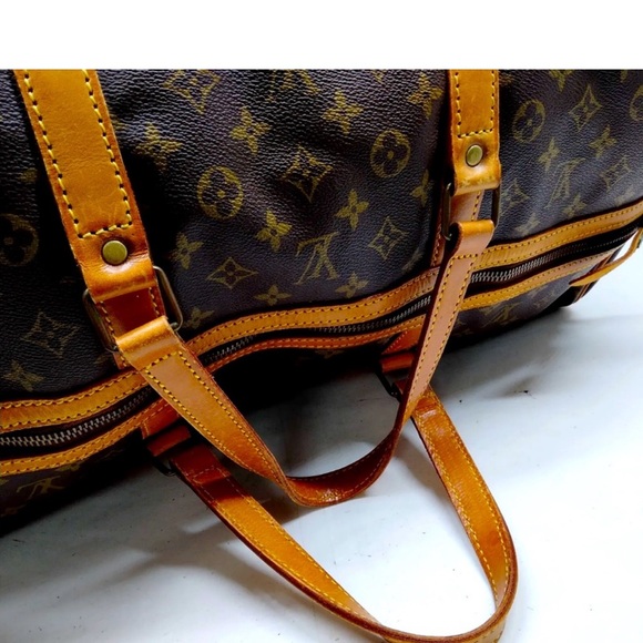 Louis Vuitton Boston bag sac souple. Brown monogram made in France. - Picture 6 of 9